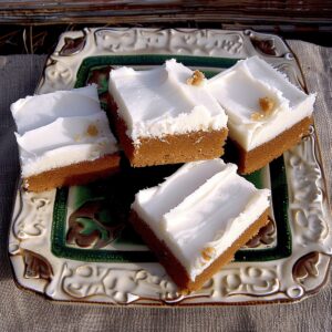 Heavenly Gingerbread Bars Recipe