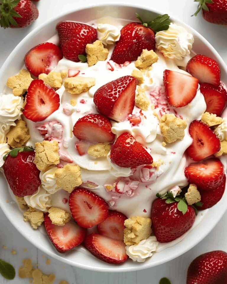 Sweet Strawberry Shortcake Cookie Salad Recipe