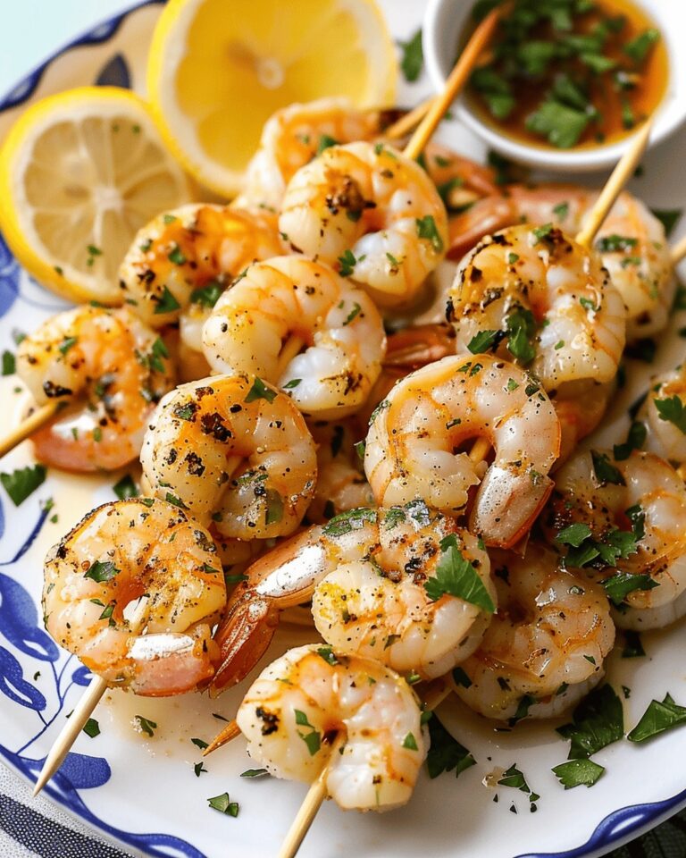 Grilled Citrus Shrimp Skewers Recipe