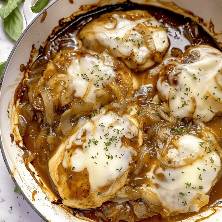Caramelized French Onion Chicken Bake Recipe