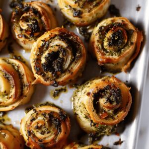 Twirling Pesto Pinwheels Recipe