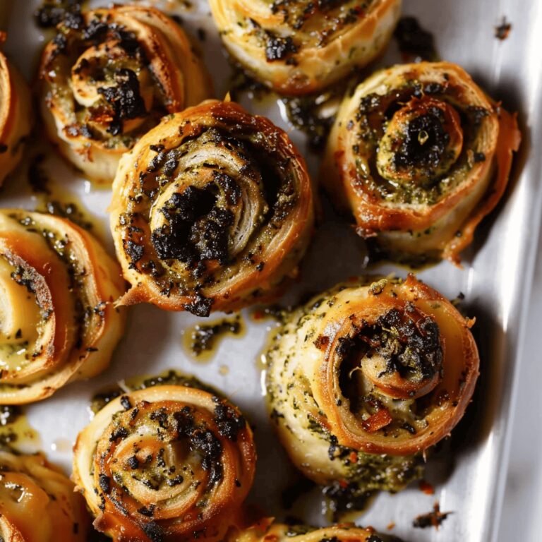 Twirling Pesto Pinwheels Recipe
