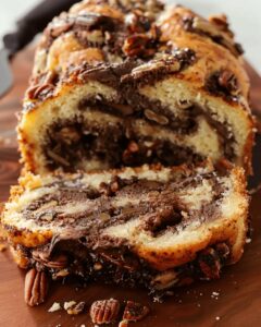 Indulgent Chocolate Pecan Pie Babka Recipe