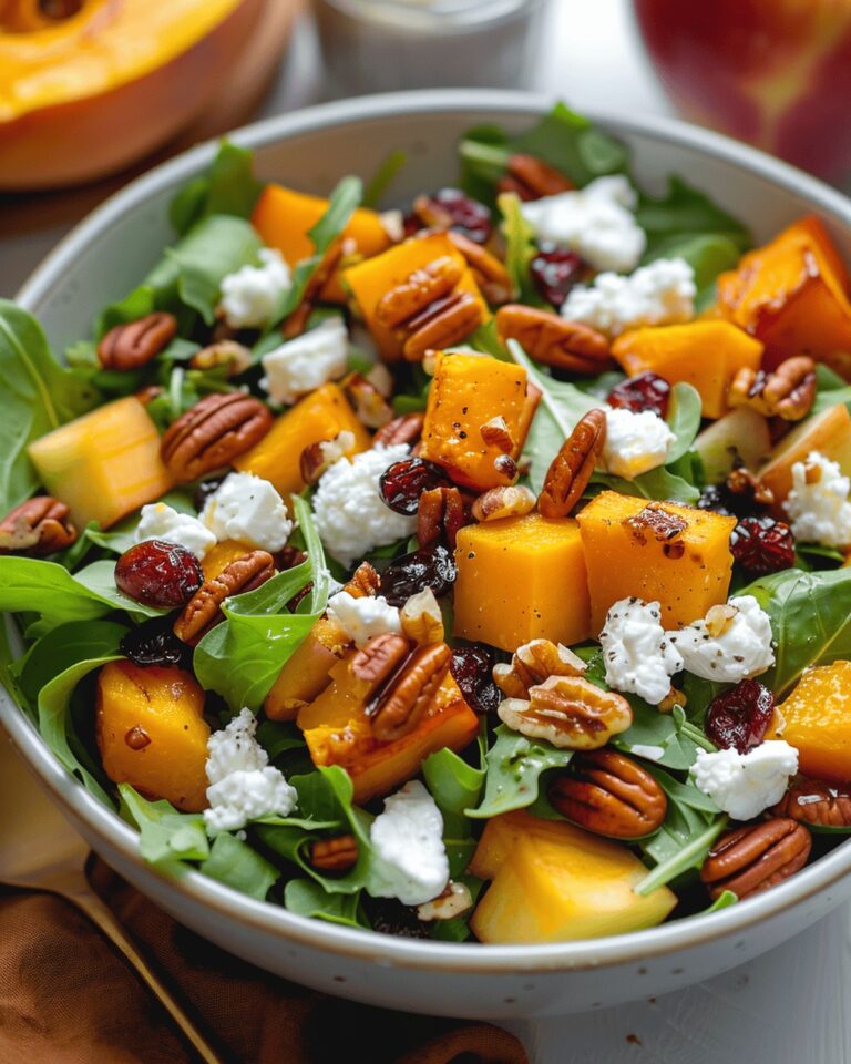 Autumn Bliss Salad With Maple Dressing Recipe