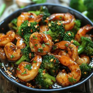 Shrimp And Broccoli Stir Fry In Garlic Sauce Recipe