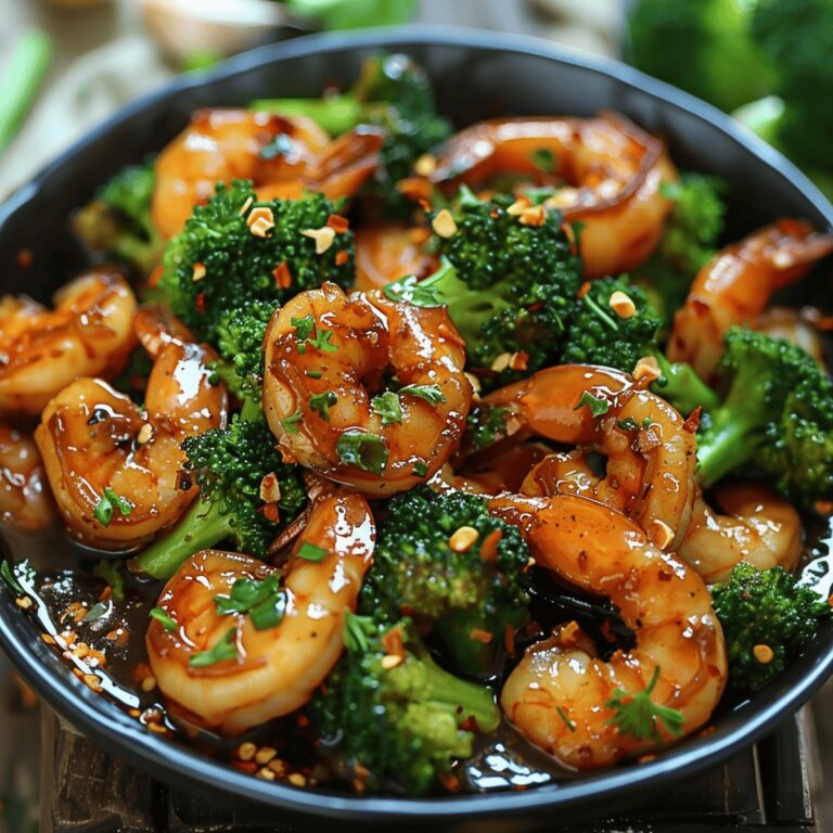 Shrimp And Broccoli Stir Fry In Garlic Sauce Recipe