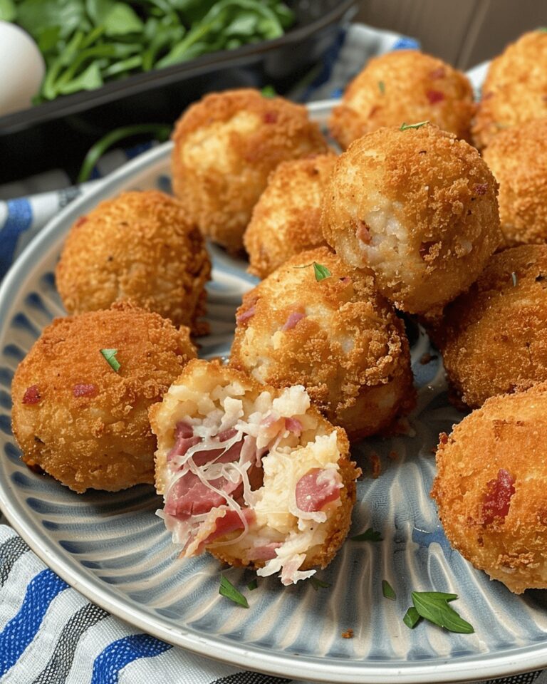 Crispy Corned Beef and Sauerkraut Croquettes Recipe