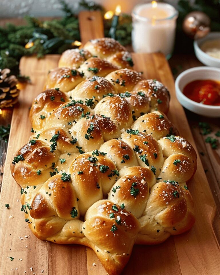 Cheesy Pull-Apart Tree Bread Delight Recipe