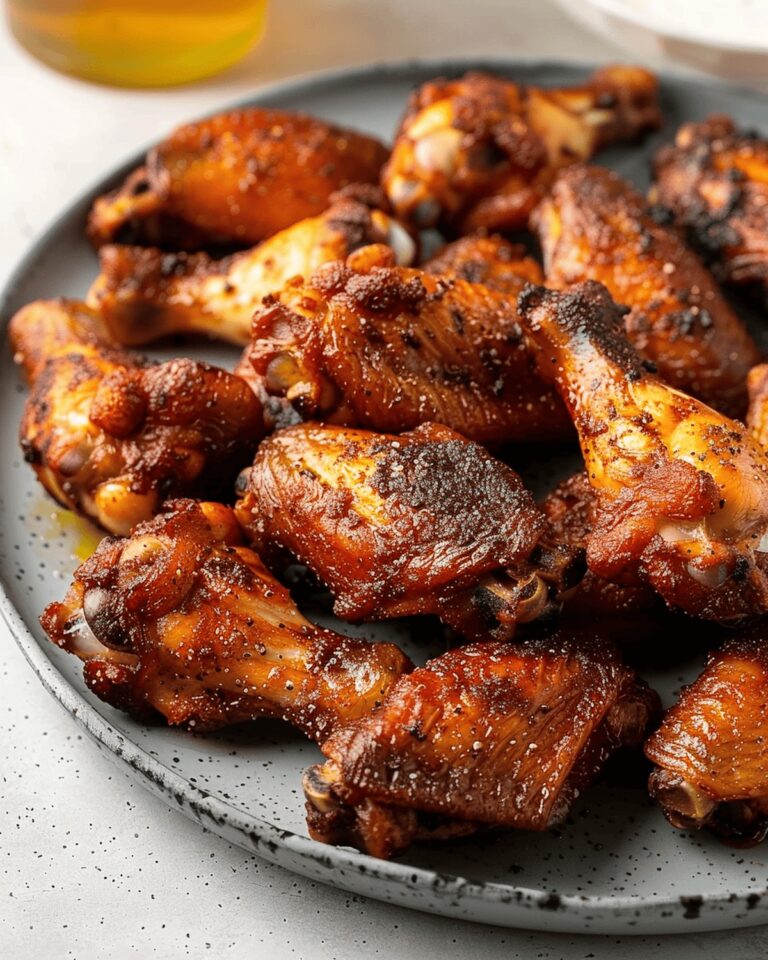 Crispy Smoked Chicken Wings Recipe