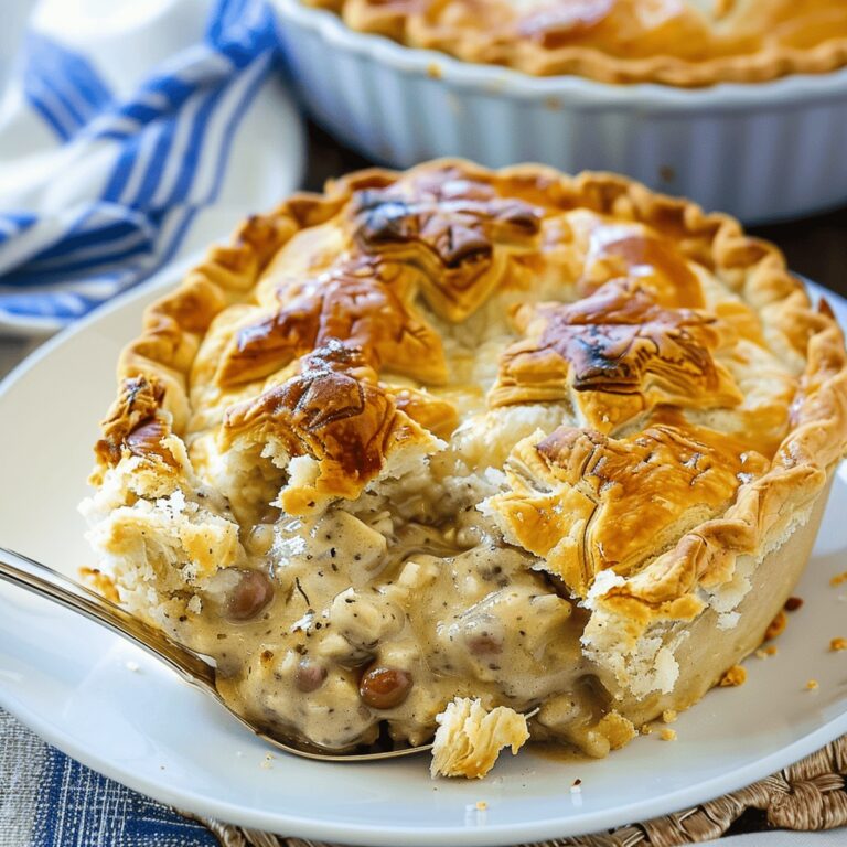Savory Sausage And Biscuit Pie Recipe