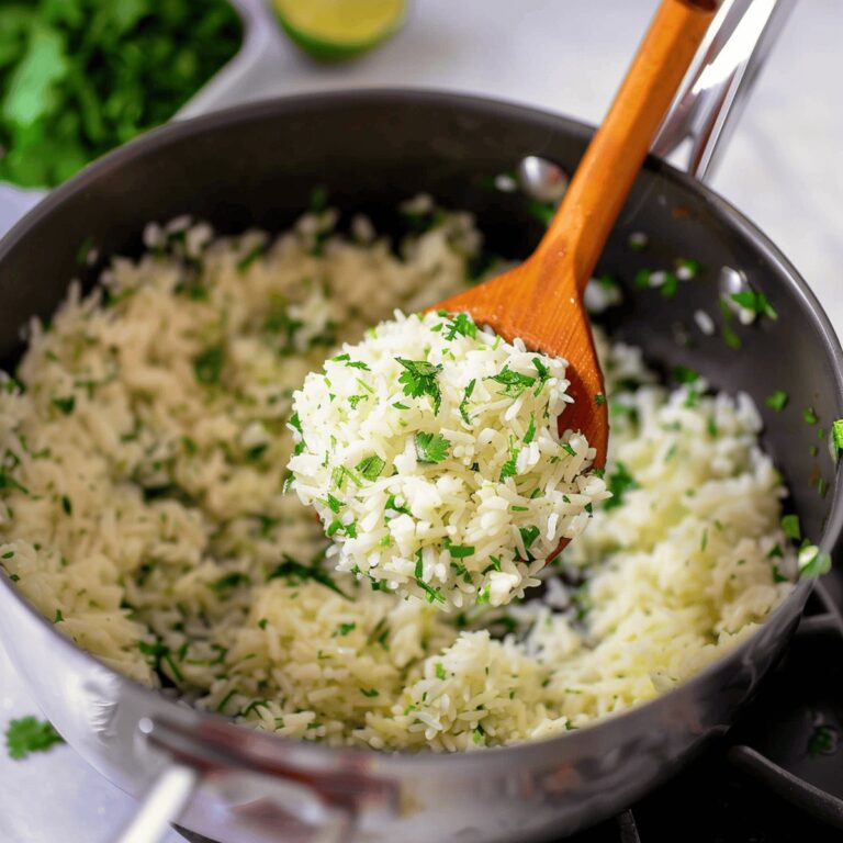 Perfect Cilantro Lime Rice Recipe