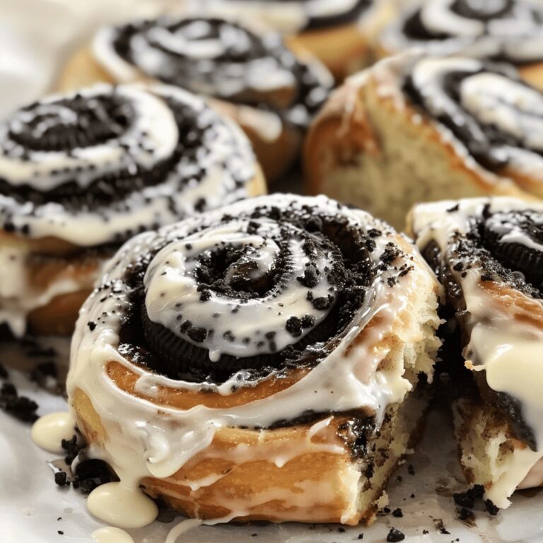 Oreo-Stuffed Cinnamon Rolls Recipe