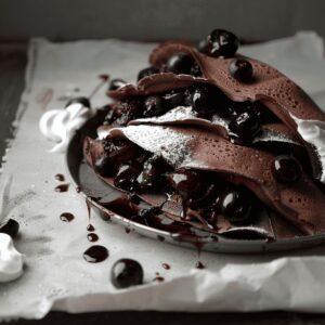 Black Forest Crepes Recipe