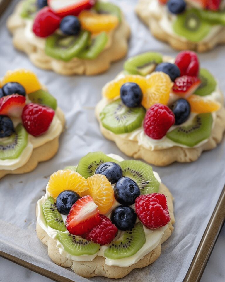 Fruit Pizza Cookies Recipe
