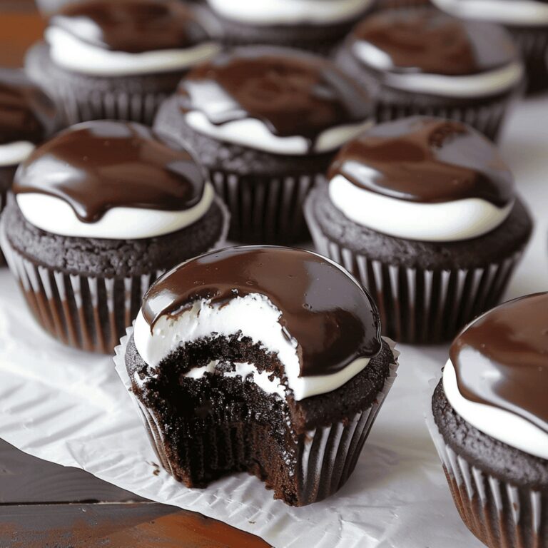 Homemade Hostess Cupcakes Recipe