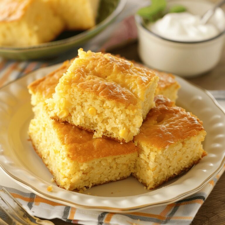 Classic Southern Sweet Cornbread Recipe
