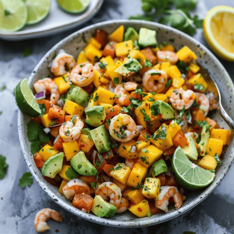 Mango Avocado Shrimp Salad Recipe