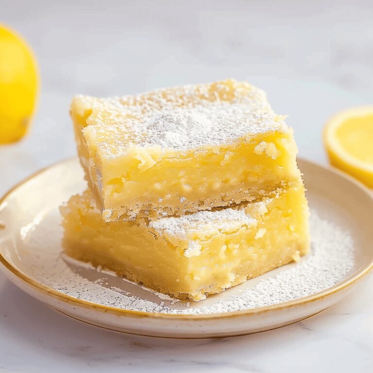 Keto Lemon Bars Recipe
