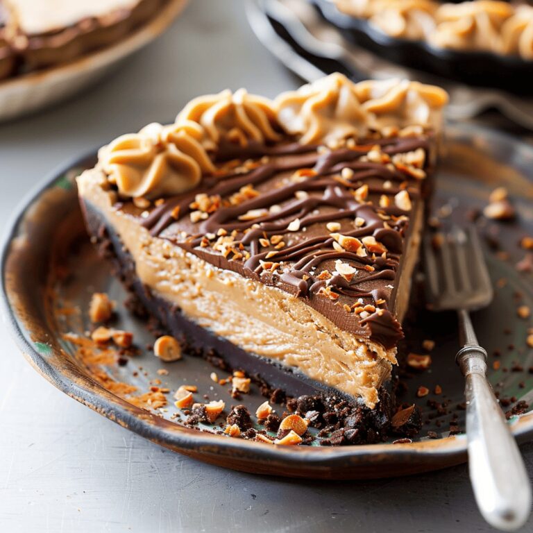 Velvety Peanut Butter Pie Recipe