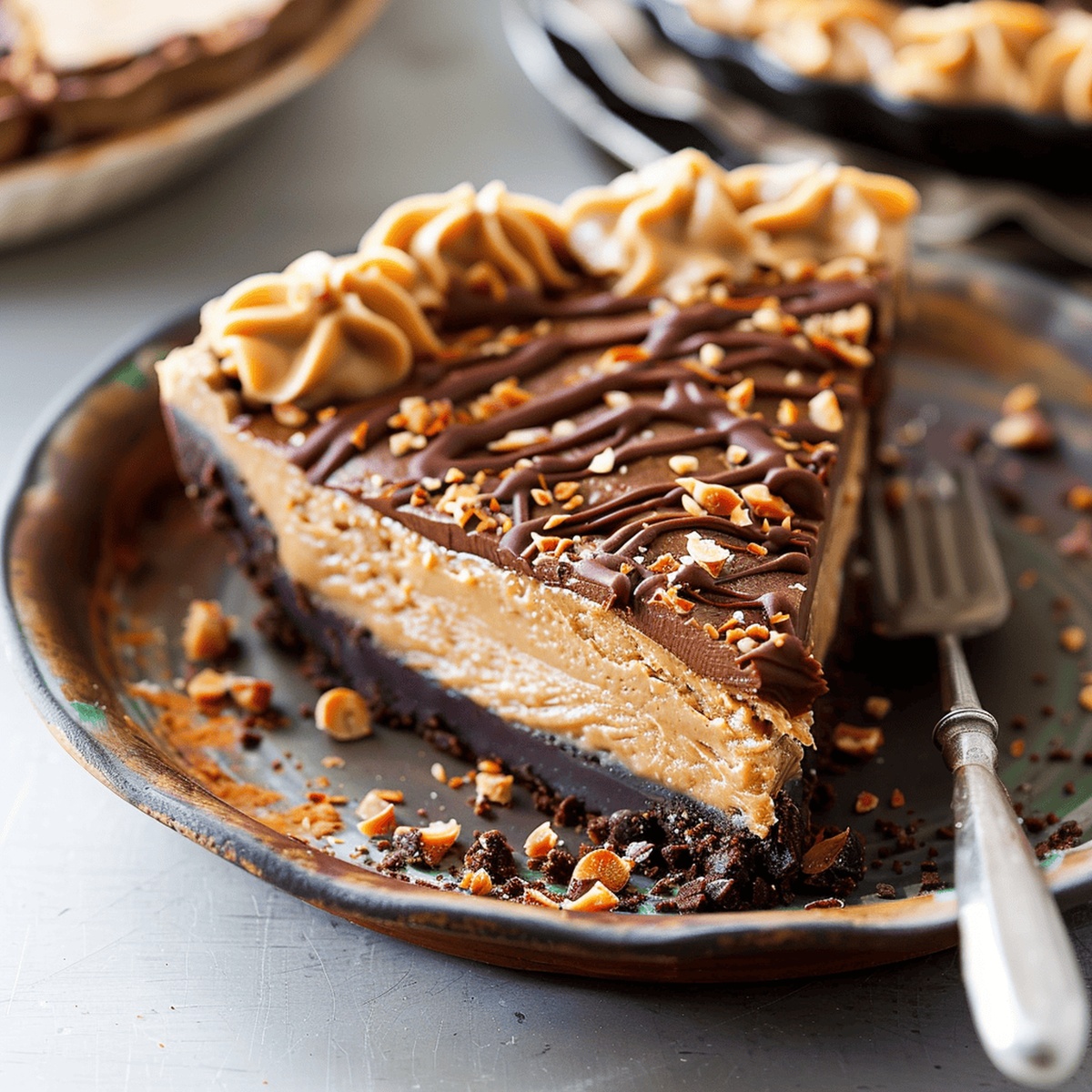 Velvety Peanut Butter Pie Recipe