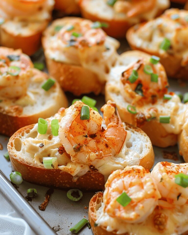 Shrimp-Infused Baguette Bites Recipe