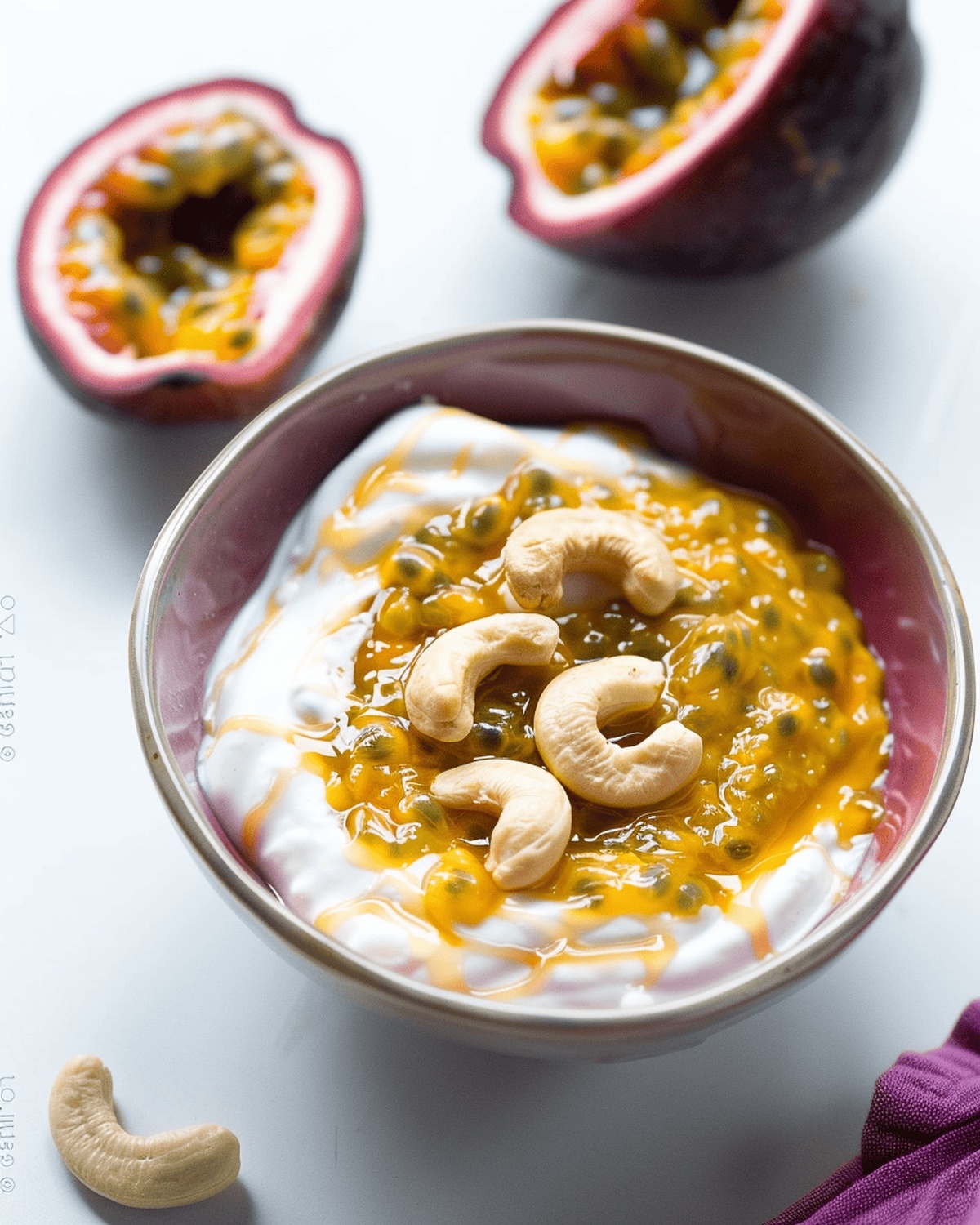 Tropical Passion Fruit Greek Yogurt Recipe