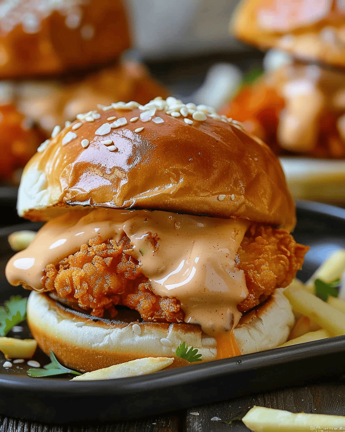 Tantalizing Bang Bang Chicken Sliders Recipe