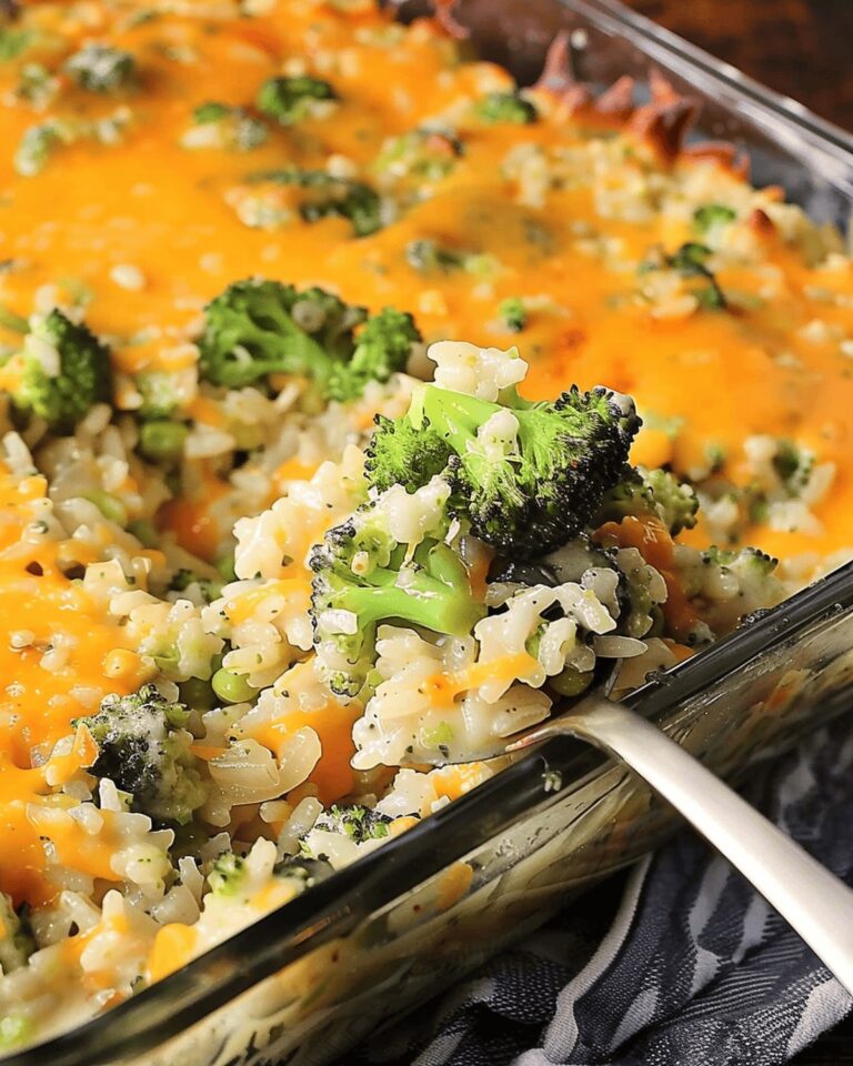 Cheesy Broccoli-Rice Casserole Recipe