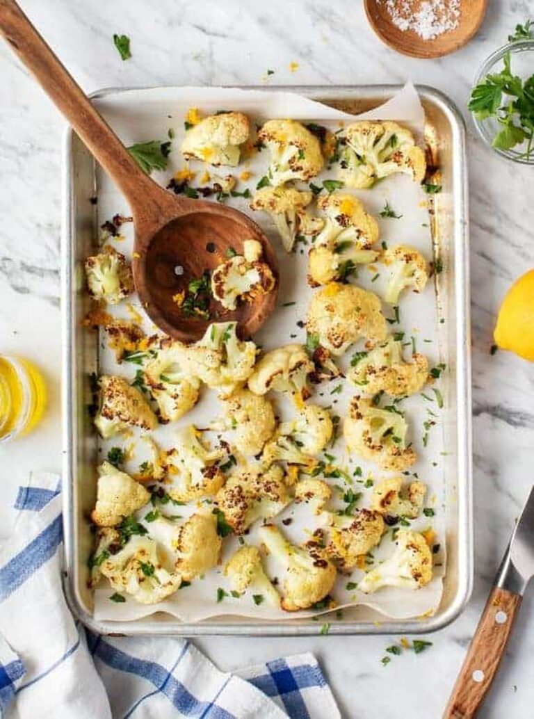 Crispy Roasted Cauliflower Recipe