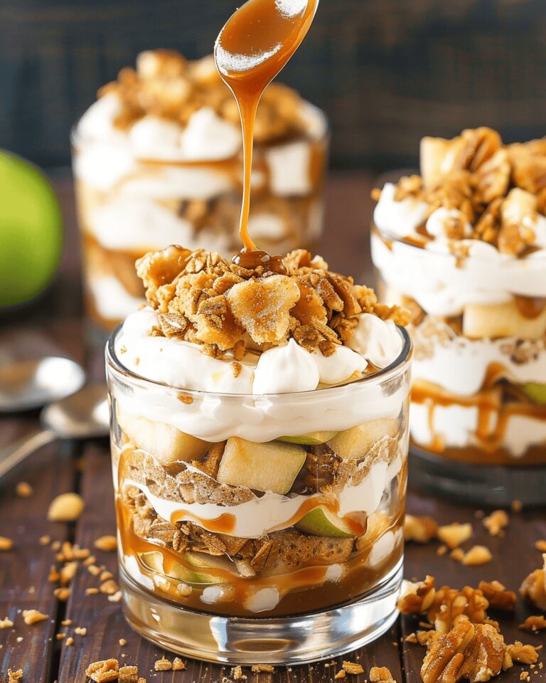Luscious Caramel Apple Trifles Recipe