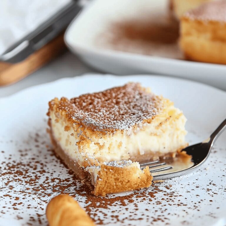 Crispy Churro Cheesecake Bars Recipe