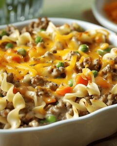 Cheesy Beef And Veggie Bake A Homestyle Delight Recipe