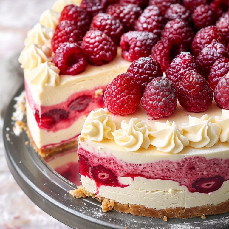 White Chocolate Raspberry Cheesecake Recipe
