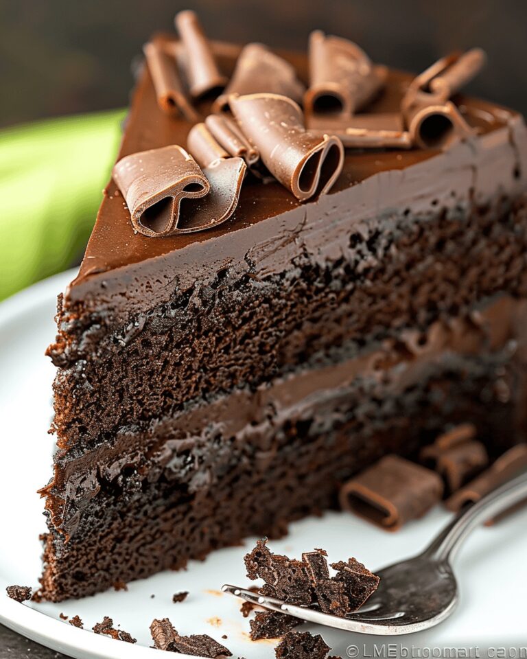 Sinful Chocolate Layer Cake Recipe