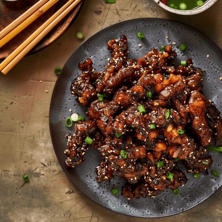 Sweet And Sticky Crispy Beef Recipe