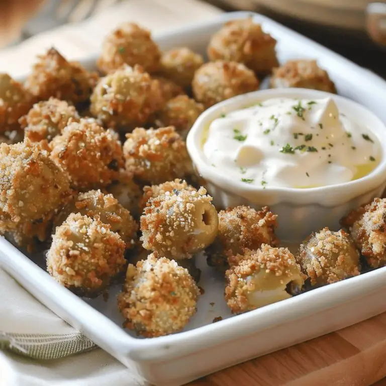 Fried Olives With Garlic Aioli Recipe