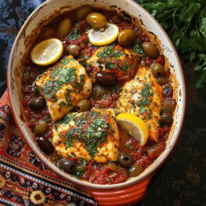Moroccan Fish Tagine With Ginger & Saffron Recipe