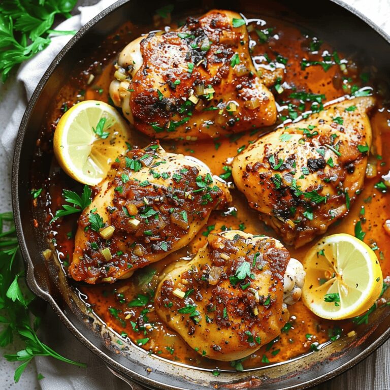 Cajun Chicken With Garlic Lemon Butter Sauce Recipe