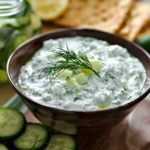 Tzatziki Sauce (Greek Cucumber Sauce) Recipe