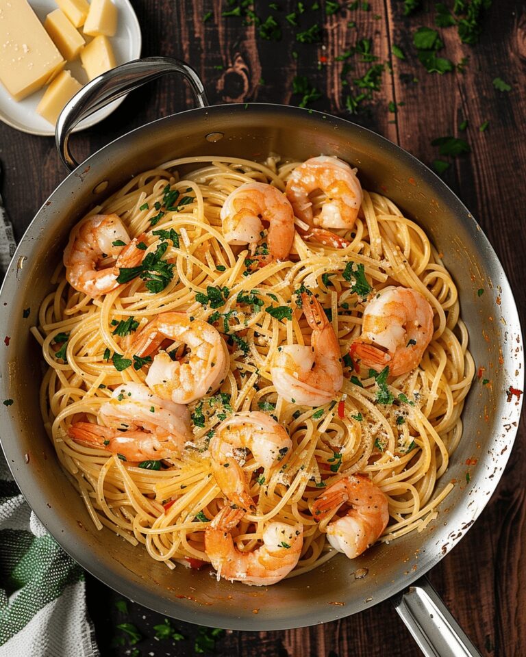 Succulent Shrimp Spaghetti Recipe