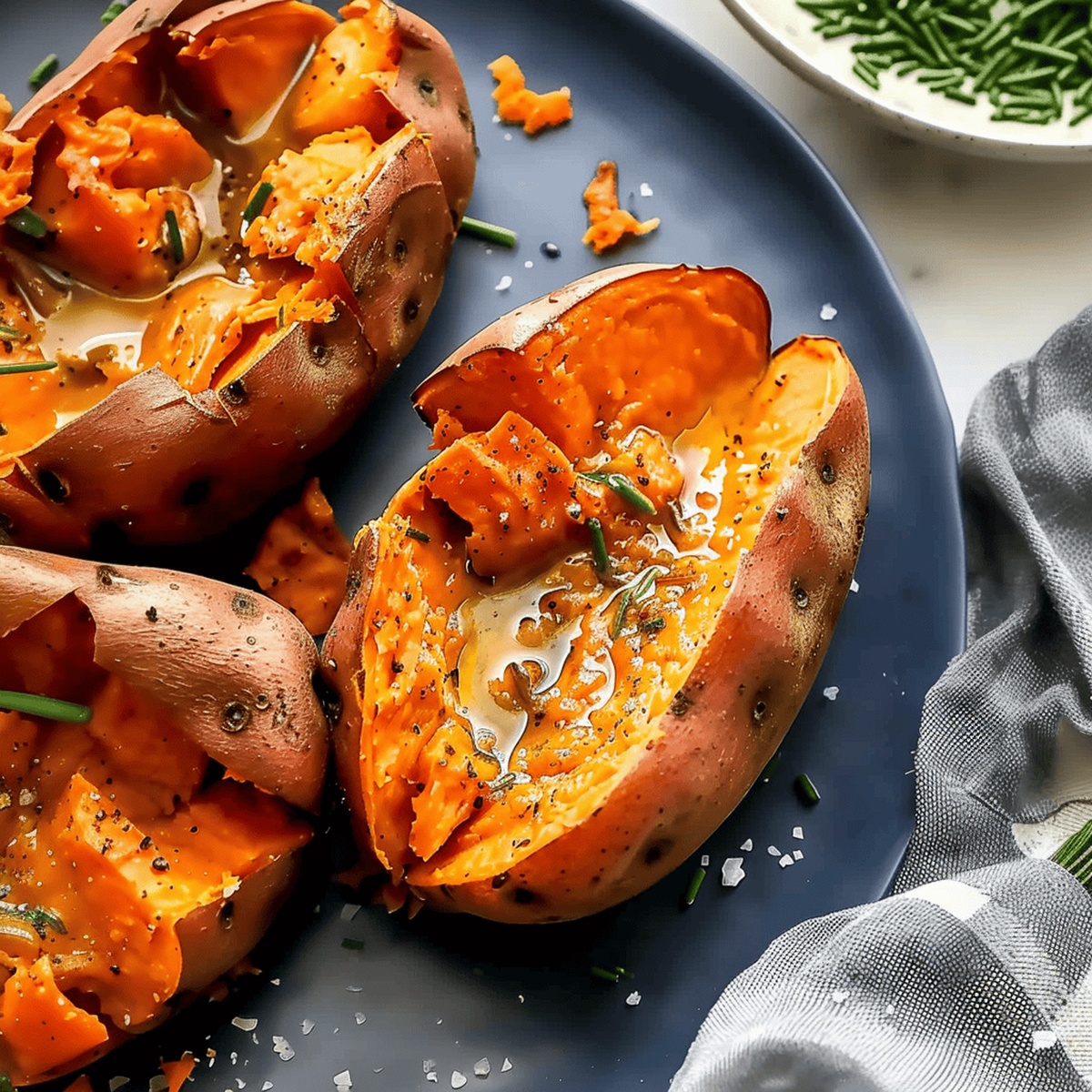 Crispy Air Fryer Sweet Potatoes Recipe