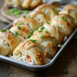 Chicken Stuffed Crescent Rolls Recipe