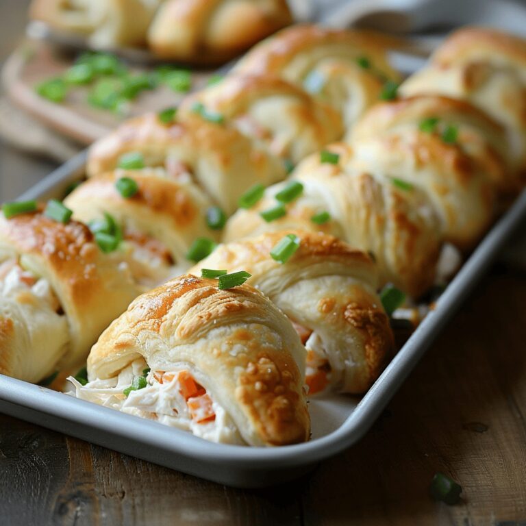 Chicken Stuffed Crescent Rolls Recipe