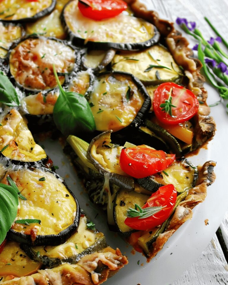 Rustic Vegetable Tart Recipe
