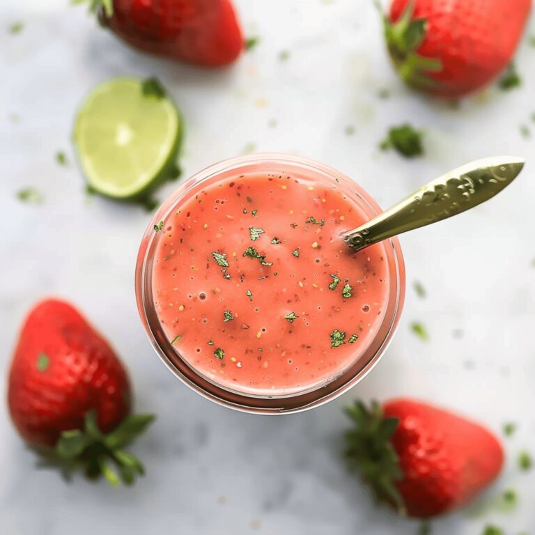 Tangy Homemade Strawberry Vinaigrette Recipe