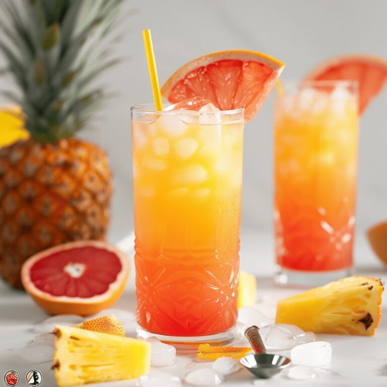 Vibrant Sunrise Mocktail Recipe
