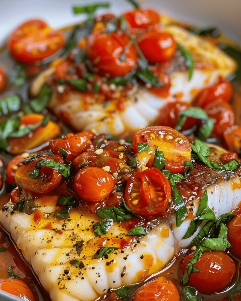 Succulent Mediterranean Cod Recipe