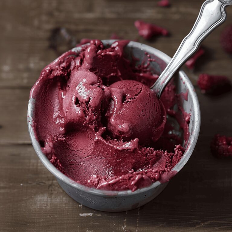 Blackberry Bliss Sorbet Recipe