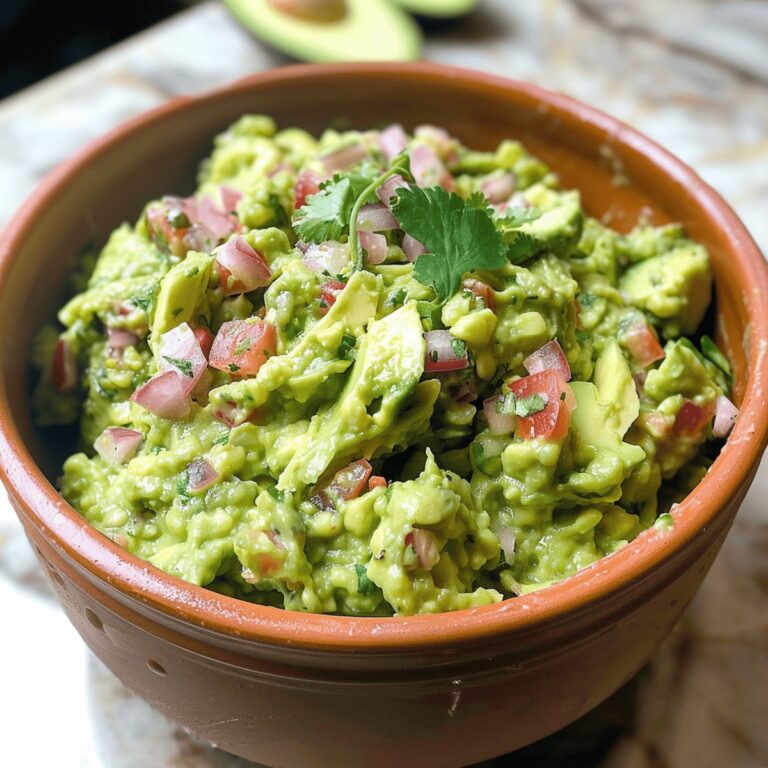 Best Homemade Guacamole Recipe