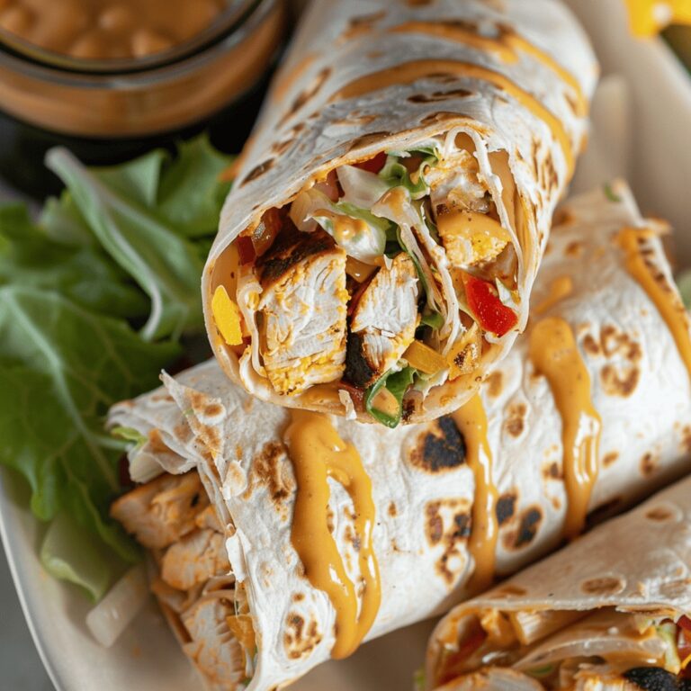 Chipotle Ranch Grilled Chicken Burrito Recipe
